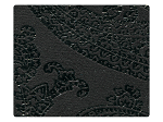 168 Black Flower Velvet -Stiletto